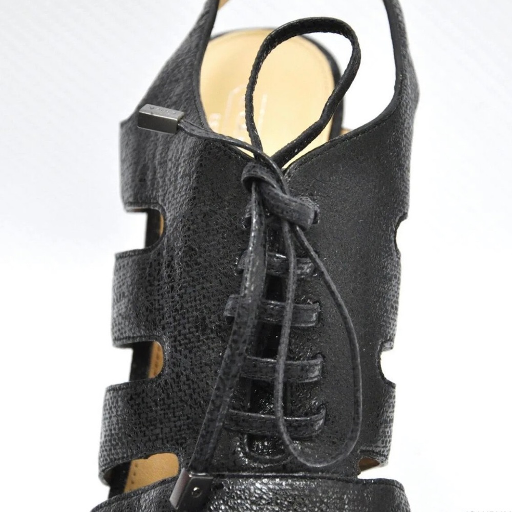 Coach Gray and Silver Sandals with Sleek Design - Picture 5 of 11
